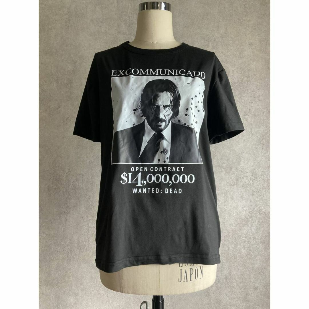 賞金首 ジョン・ウィック/キアヌ・リーブス Tシャツ Mサイズ 賞金首 ジョン・ウィック/キアヌ・リーブス Tシャツ Mサイズ
