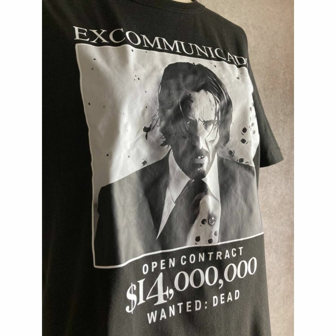 賞金首 ジョン・ウィック/キアヌ・リーブス Tシャツ Mサイズ 賞金首 ジョン・ウィック/キアヌ・リーブス Tシャツ Mサイズ