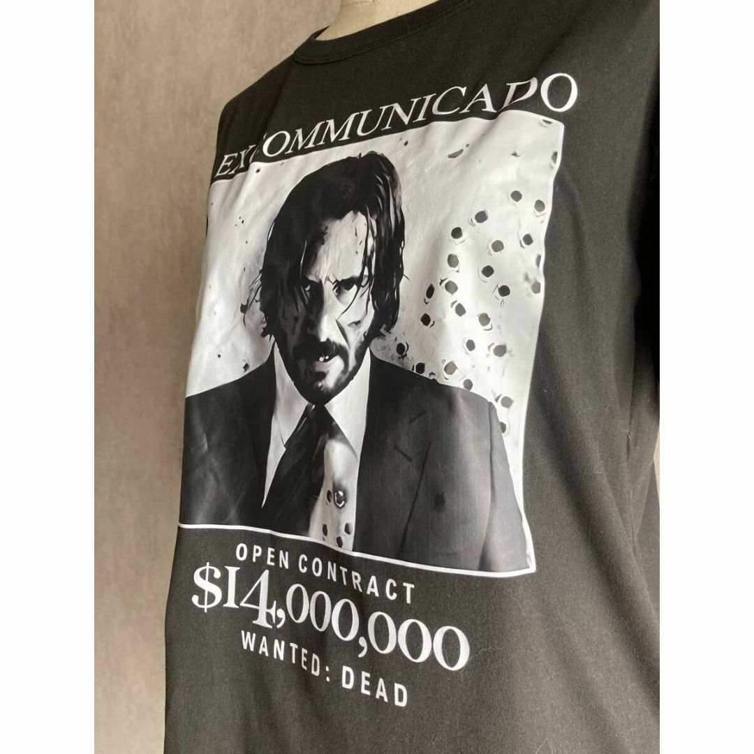 賞金首 ジョン・ウィック/キアヌ・リーブス Tシャツ Mサイズ 賞金首 ジョン・ウィック/キアヌ・リーブス Tシャツ Mサイズ