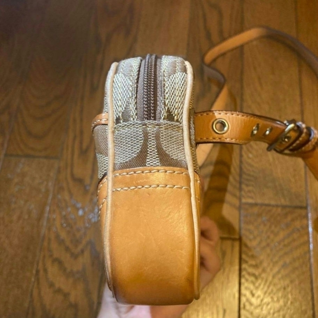 COACH - COACH「コーチウエストポーチシグネチャー柄」の通販 by COACH - COACH「コーチウエストポーチシグネチャー柄」の通販 by