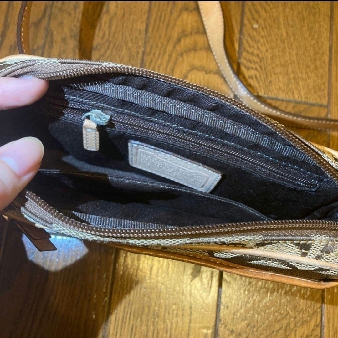 COACH - COACH「コーチウエストポーチシグネチャー柄」の通販 by COACH - COACH「コーチウエストポーチシグネチャー柄」の通販 by