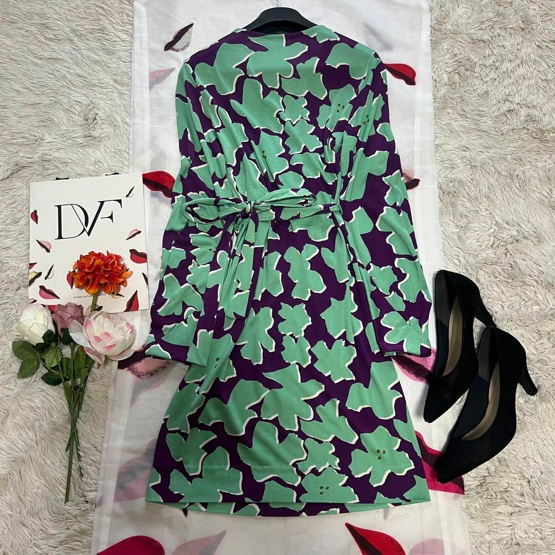 DIANE von FURSTENBERG - 【美品】DIANEvonFURSTENBERG 総柄 DIANE von FURSTENBERG - 【美品】DIANEvonFURSTENBERG 総柄