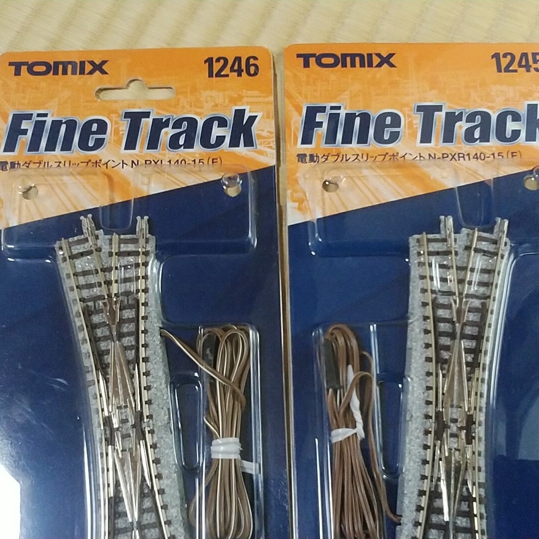 TOMIX - tomix トミックス 1245 1246 電動ダブルスリップ TOMIX - tomix トミックス 1245 1246 電動ダブルスリップ