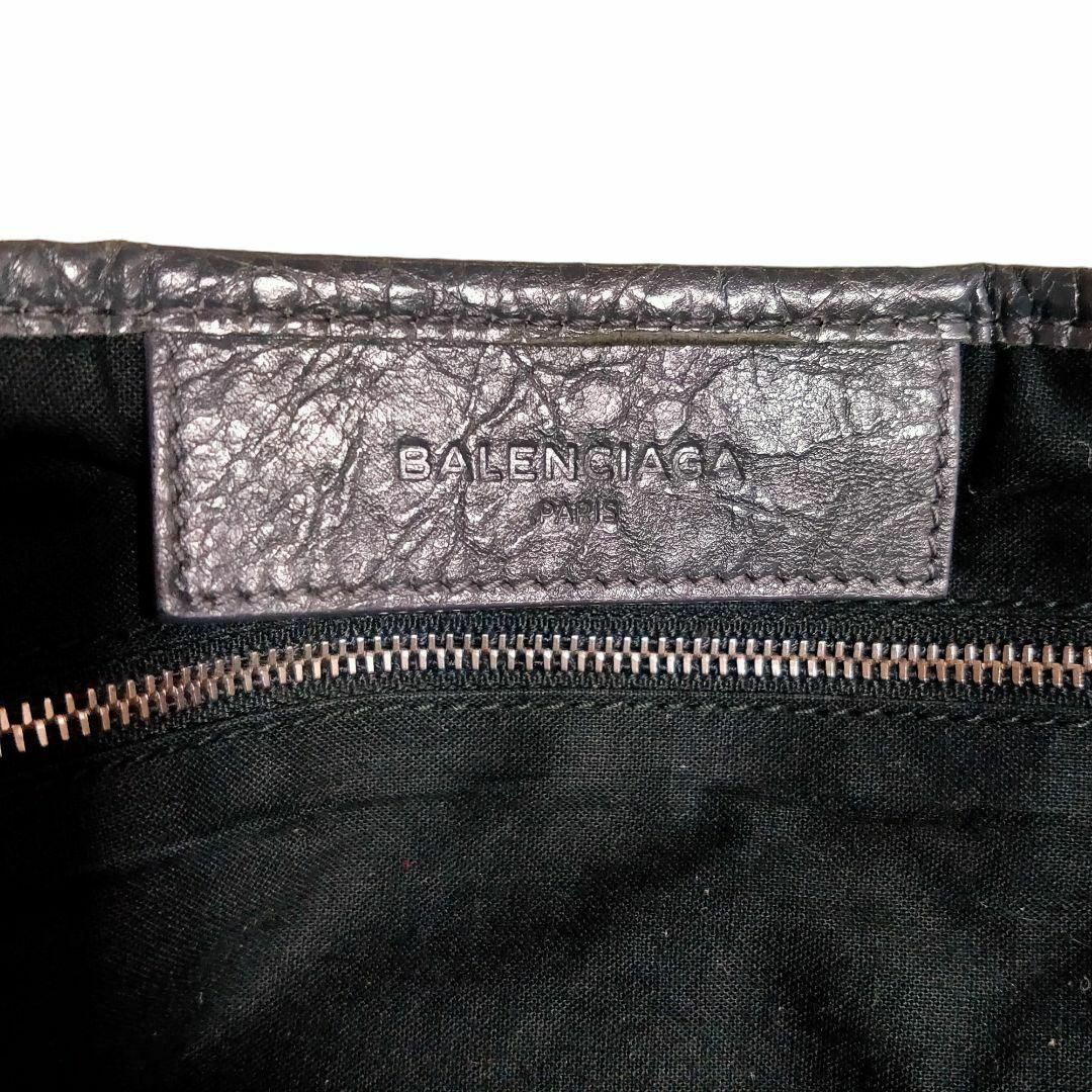 BALENCIAGA - 美品 バレンシアガ ネイビーカバスS トートバッグ BALENCIAGA - 美品 バレンシアガ ネイビーカバスS トートバッグ