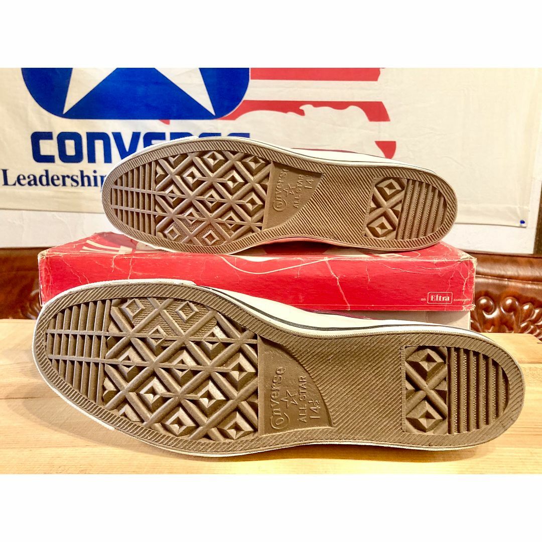 CONVERSE - ☆70s!USA!コンバース チャック マルーン デッド CONVERSE - ☆70s!USA!コンバース チャック マルーン デッド