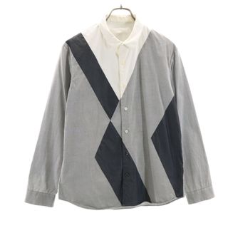 エトセンス(ETHOSENS)のエトセンス 日本製 長袖 シャツ 1 グレー ETHOSENS メンズ(シャツ)