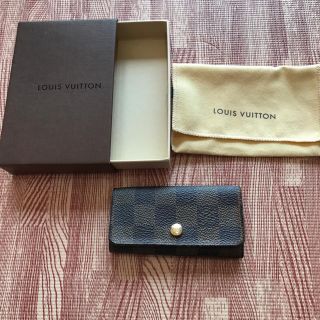 ルイヴィトン(LOUIS VUITTON)の箱付き ヴィトンキーケースダミエ(キーケース)