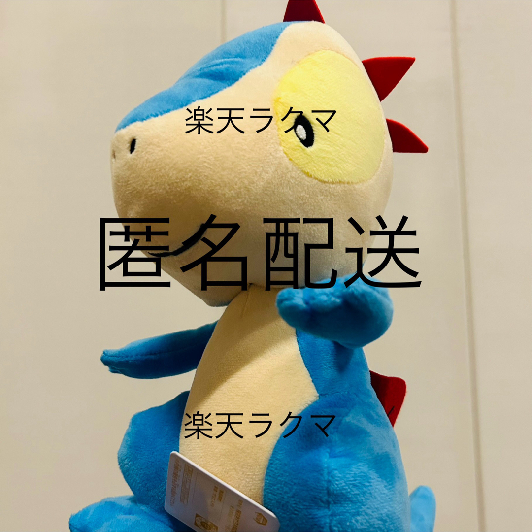 BANDAI(バンダイ)のクレヨンしんちゃん オラたちの恐竜日記 ナナ ぬいぐるみ プライズ タグ付き エンタメ/ホビーのおもちゃ/ぬいぐるみ(ぬいぐるみ)の商品写真