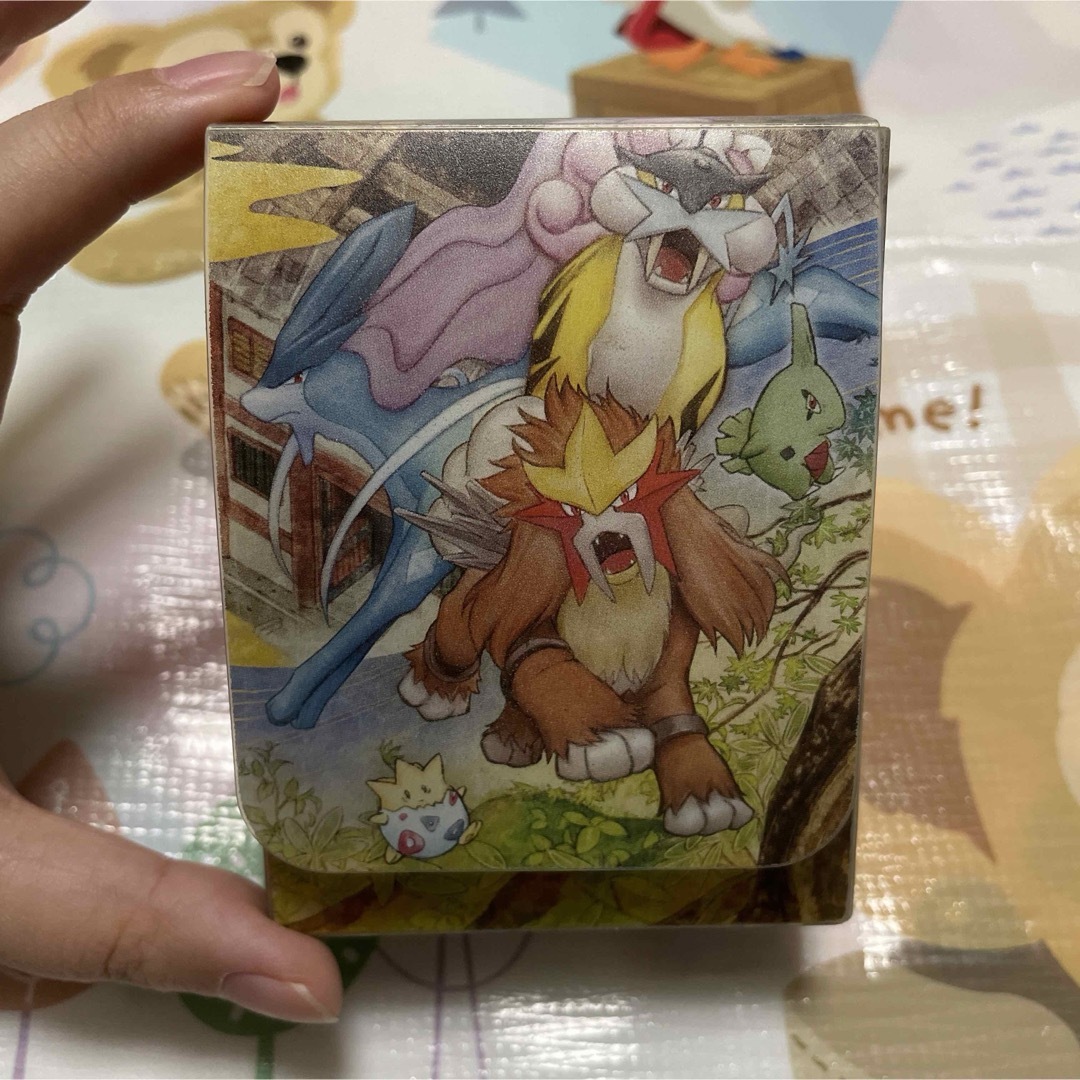 ポケモン デッキケース 2010年 スイクン エンテイ ライコウの ポケモン デッキケース 2010年 スイクン エンテイ ライコウの