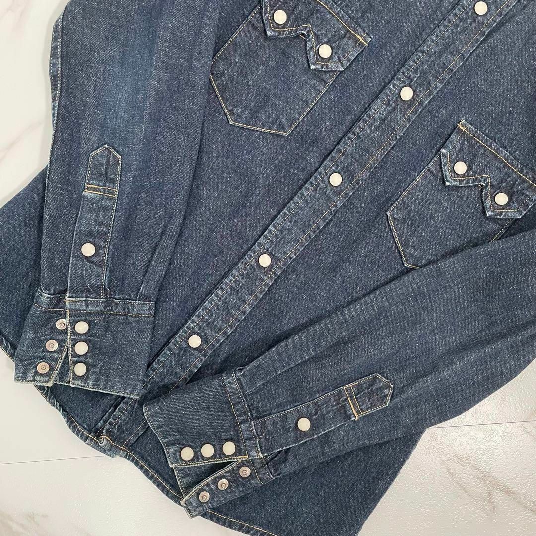 JOHNBULL - 初期 DUNGAREE JOHNBULL ウエスタンデニムシャツ JOHNBULL - 初期 DUNGAREE JOHNBULL ウエスタンデニムシャツ