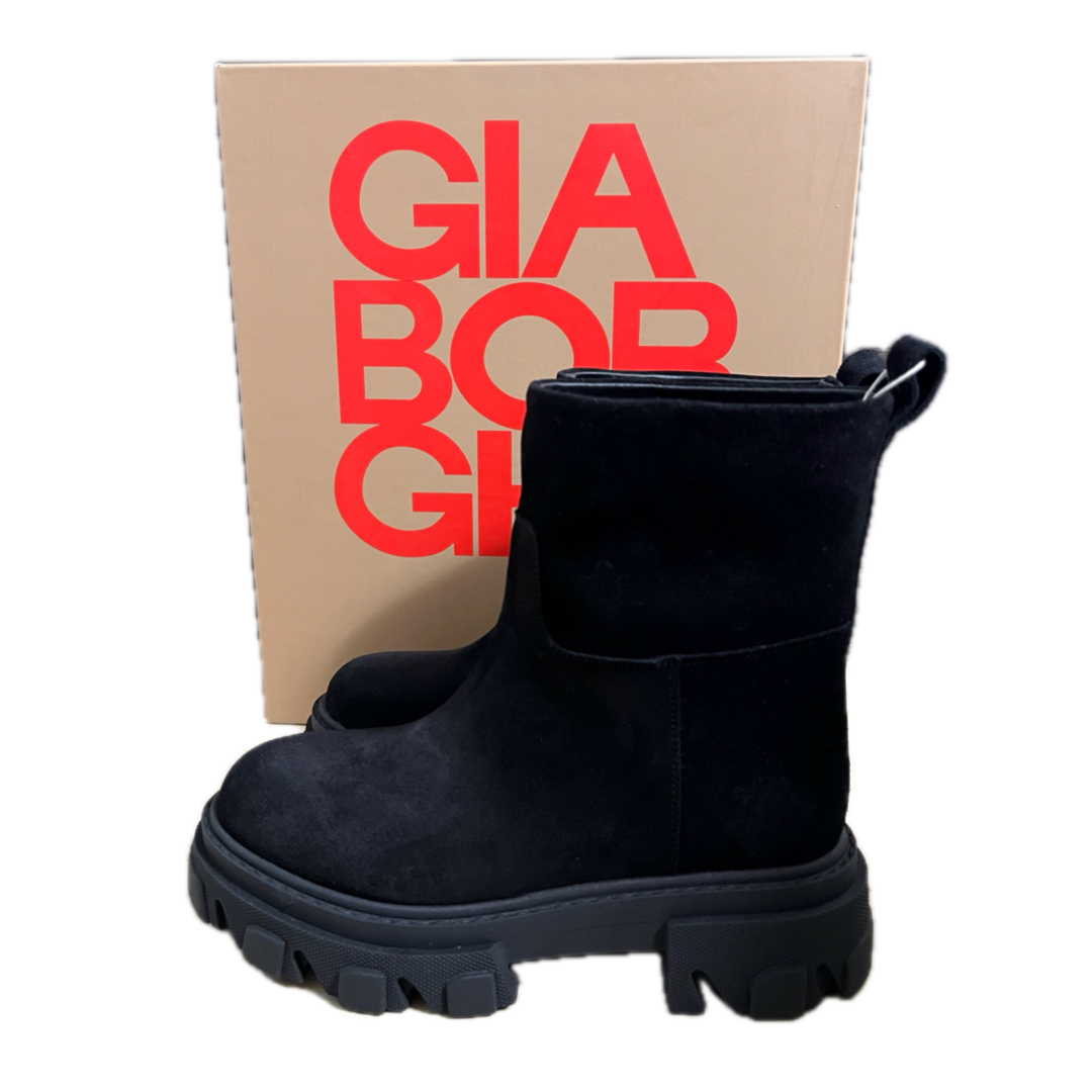 GIA BORGHINI】ジアボルギーニ Suede ShortBoot 36 GIA BORGHINI】ジアボルギーニ Suede ShortBoot 36