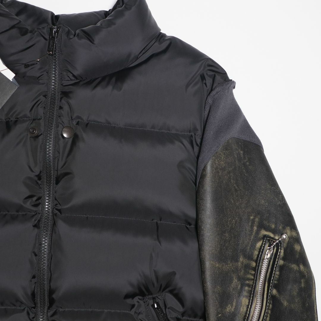 UNDERCOVER - アンダーカバー 新品 30周年 レザースリーブダウン UNDERCOVER - アンダーカバー 新品 30周年 レザースリーブダウン