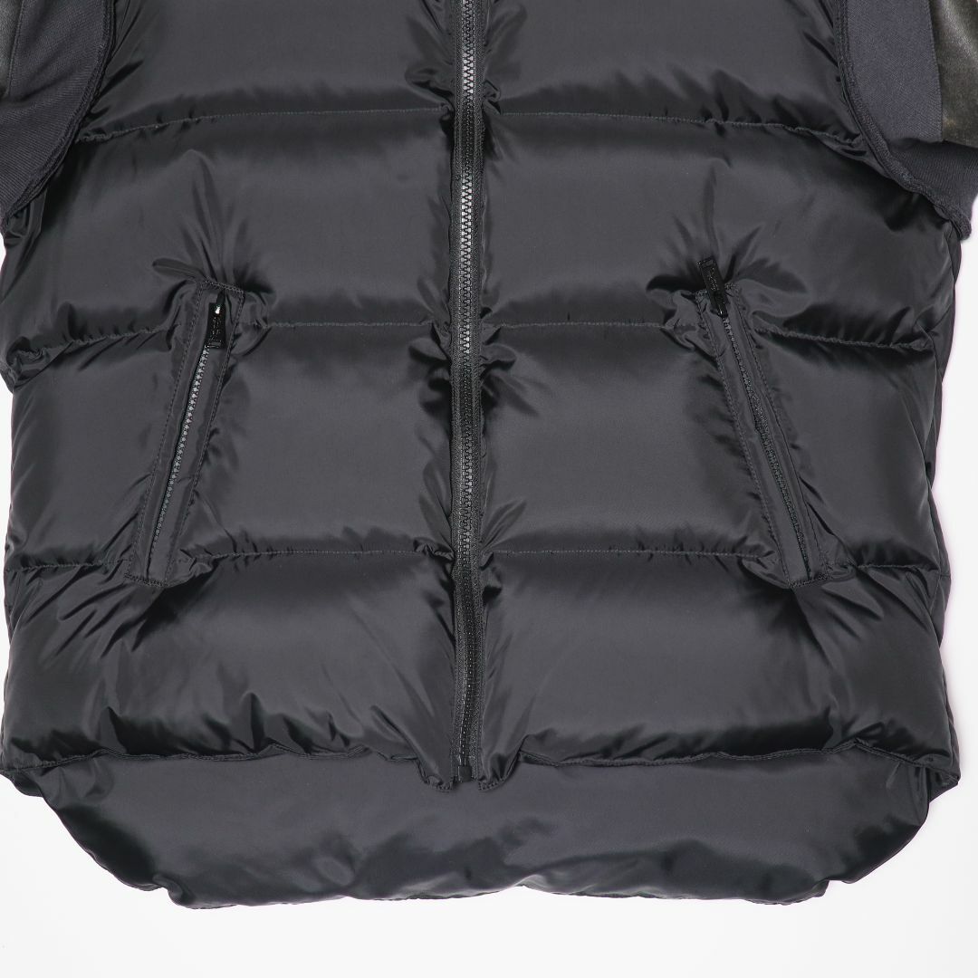 UNDERCOVER - アンダーカバー 新品 30周年 レザースリーブダウン UNDERCOVER - アンダーカバー 新品 30周年 レザースリーブダウン
