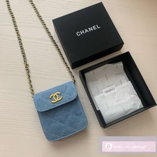 CHANEL - 〜新品 未使用〜 シャネル VIPギフト デニム ミニ CHANEL - 〜新品 未使用〜 シャネル VIPギフト デニム ミニ