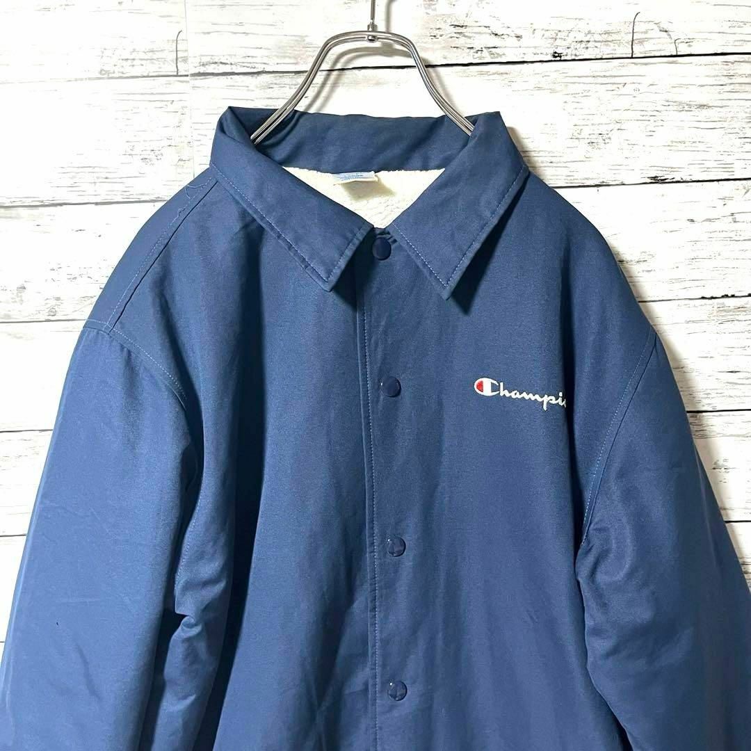Champion - 【人気デザイン】チャンピオン ボアコーチジャケット Champion - 【人気デザイン】チャンピオン ボアコーチジャケット