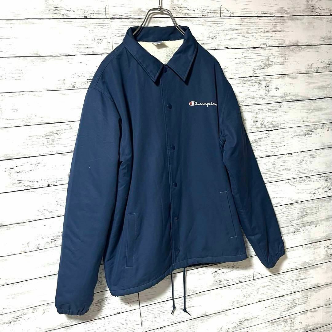 Champion - 【人気デザイン】チャンピオン ボアコーチジャケット Champion - 【人気デザイン】チャンピオン ボアコーチジャケット