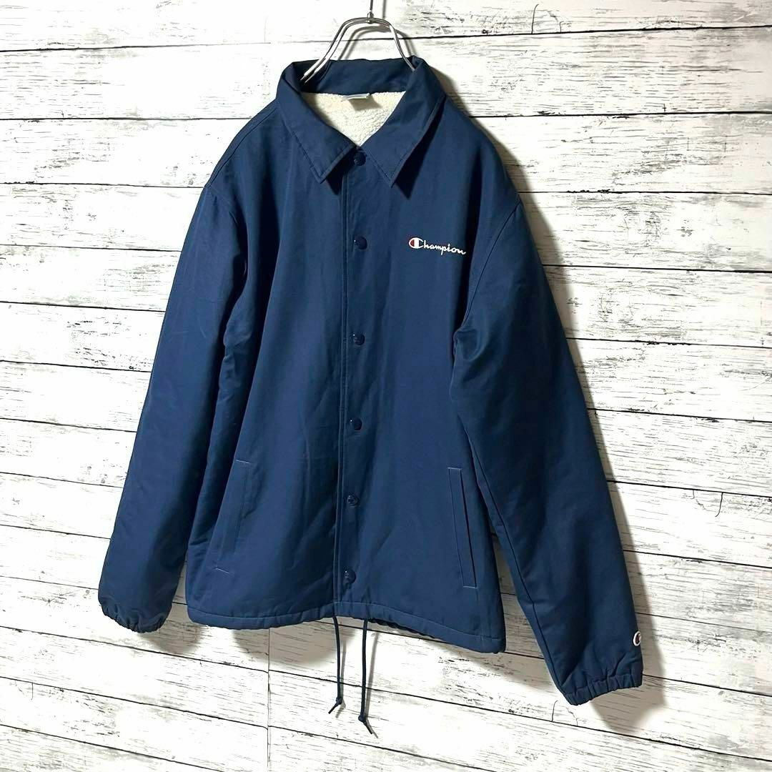 Champion - 【人気デザイン】チャンピオン ボアコーチジャケット Champion - 【人気デザイン】チャンピオン ボアコーチジャケット