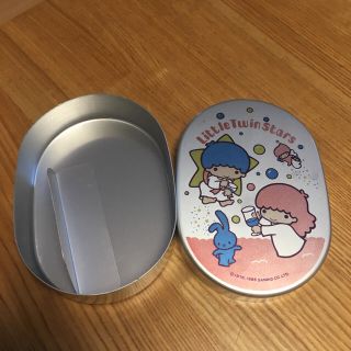 サンリオ(サンリオ)のキキララ アルミ製 お弁当箱 昭和 レトロ(弁当用品)