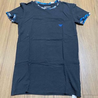 Emporio Armani 半袖ワンピース 紺色 未使用　タグ付き EMPORIO ARMANI（Tシャツ/カットソー(半袖/袖なし) ・ ブルー