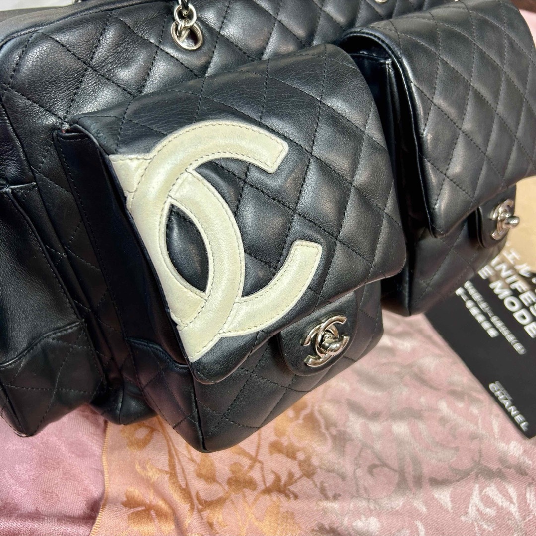 CHANEL - 【レア】CHANEL シャネル ハンドバッグ カンボンライン CHANEL - 【レア】CHANEL シャネル ハンドバッグ カンボンライン
