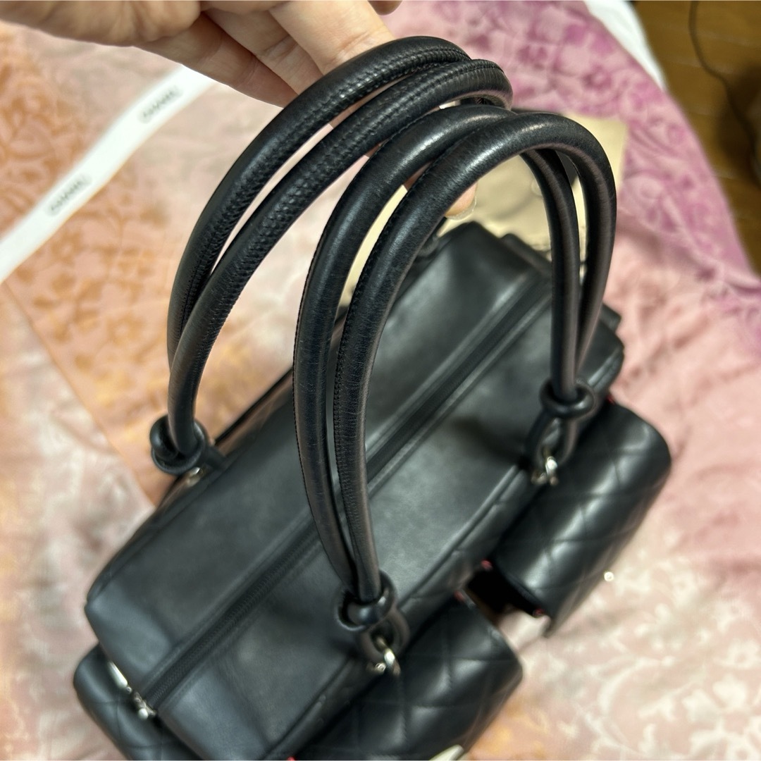 CHANEL - 【レア】CHANEL シャネル ハンドバッグ カンボンライン CHANEL - 【レア】CHANEL シャネル ハンドバッグ カンボンライン