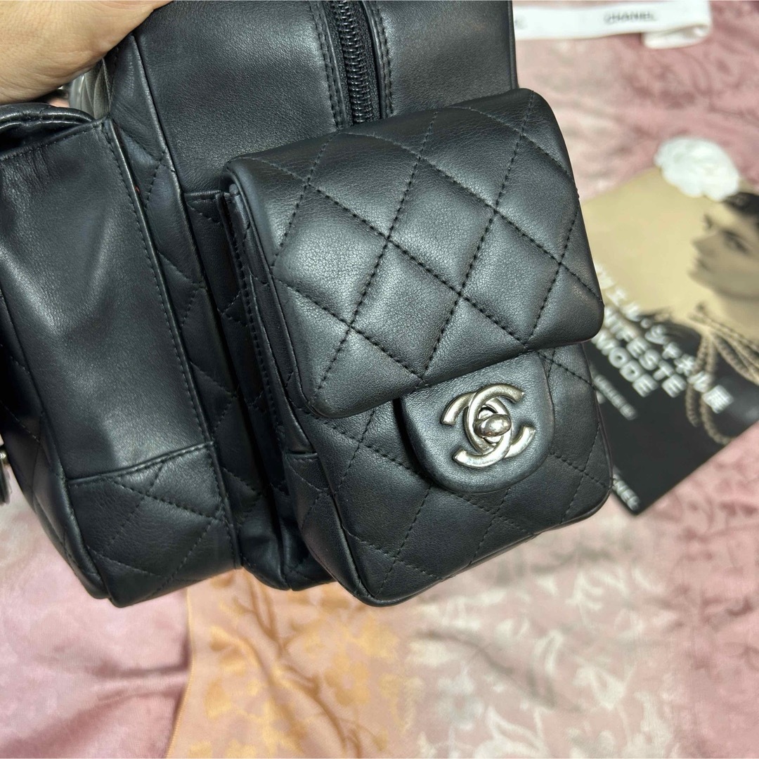 CHANEL - 【レア】CHANEL シャネル ハンドバッグ カンボンライン CHANEL - 【レア】CHANEL シャネル ハンドバッグ カンボンライン