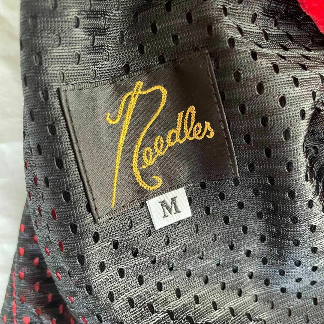 ベロア M レッド ブラック needles ニードルス ニードルズ ベロア M レッド ブラック needles ニードルス ニードルズ