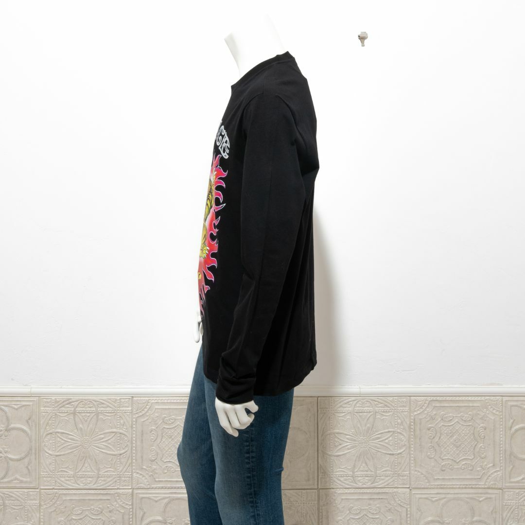 新品 VERSACE プリント ロングスリーブTシャツ L 新品 VERSACE プリント ロングスリーブTシャツ L
