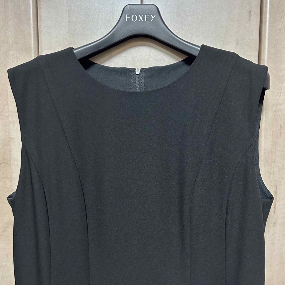 FOXEY NEW YORK 現行品 ワンピース ブラック 42 フォクシー FOXEY NEW YORK 現行品 ワンピース ブラック 42 フォクシー