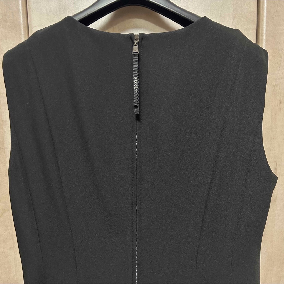 FOXEY NEW YORK 現行品 ワンピース ブラック 42 フォクシー FOXEY NEW YORK 現行品 ワンピース ブラック 42 フォクシー