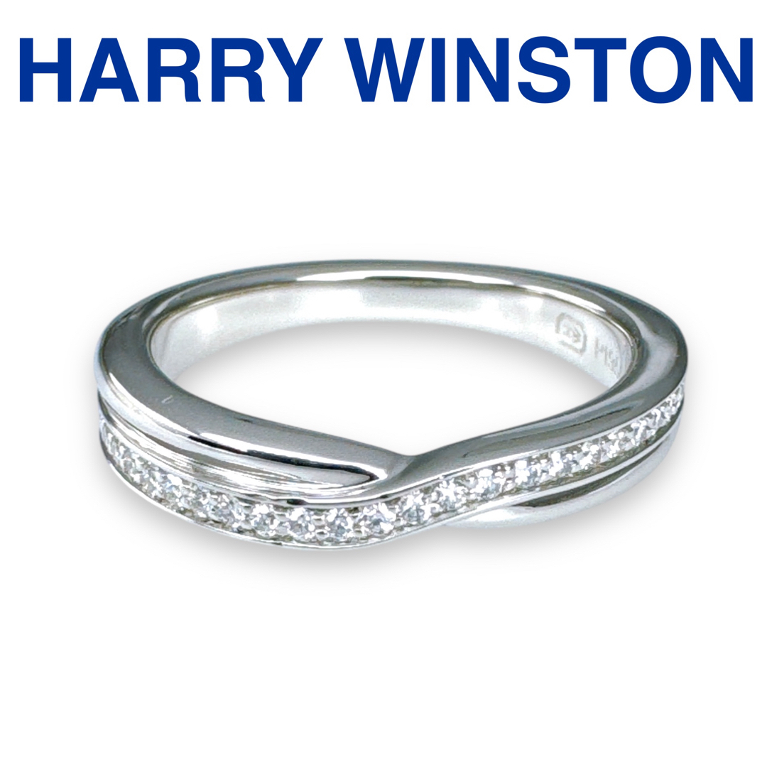 HARRY WINSTON - ハリーウィンストン トリスト ワンロウ バンド HARRY WINSTON - ハリーウィンストン トリスト ワンロウ バンド