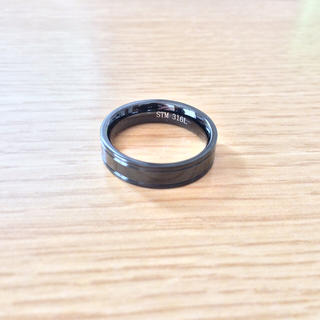 【 komi様専用 】  シンプルデザインシャインスティールリング(リング(指輪))