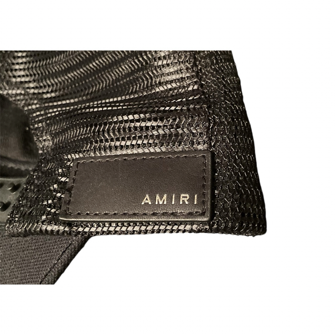 AMIRI 咲かせ ブラック メッシュキャップ AMIRI 咲かせ ブラック メッシュキャップ