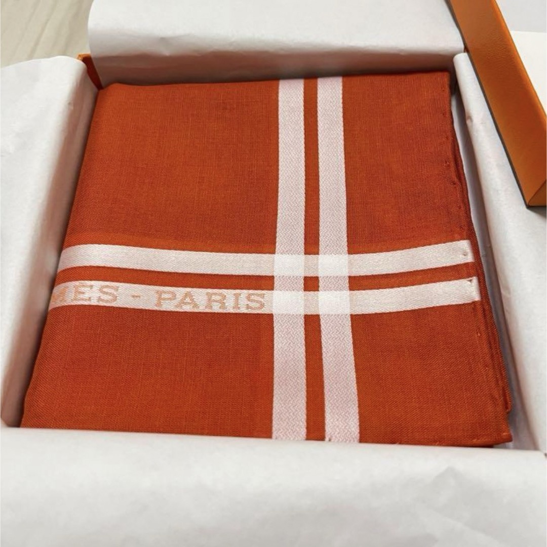 HERMES - 【新品】HERMES エルメス ハンカチ ジャカードH HERMES - 【新品】HERMES エルメス ハンカチ ジャカードH