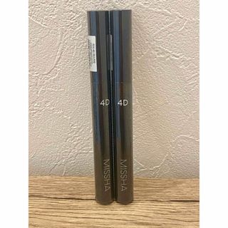 ミシャ(MISSHA)のミシャ 4Dマスカラ 2本セット 新品未使用 MISSHA(マスカラ)