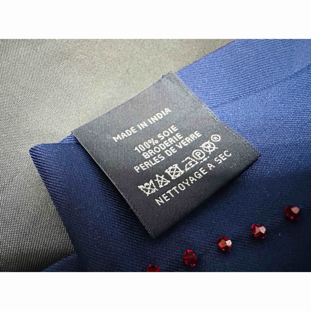 HERMES - HERMES純正ビーズ スカーフ マキシツイリー スカーフ HERMES - HERMES純正ビーズ スカーフ マキシツイリー スカーフ