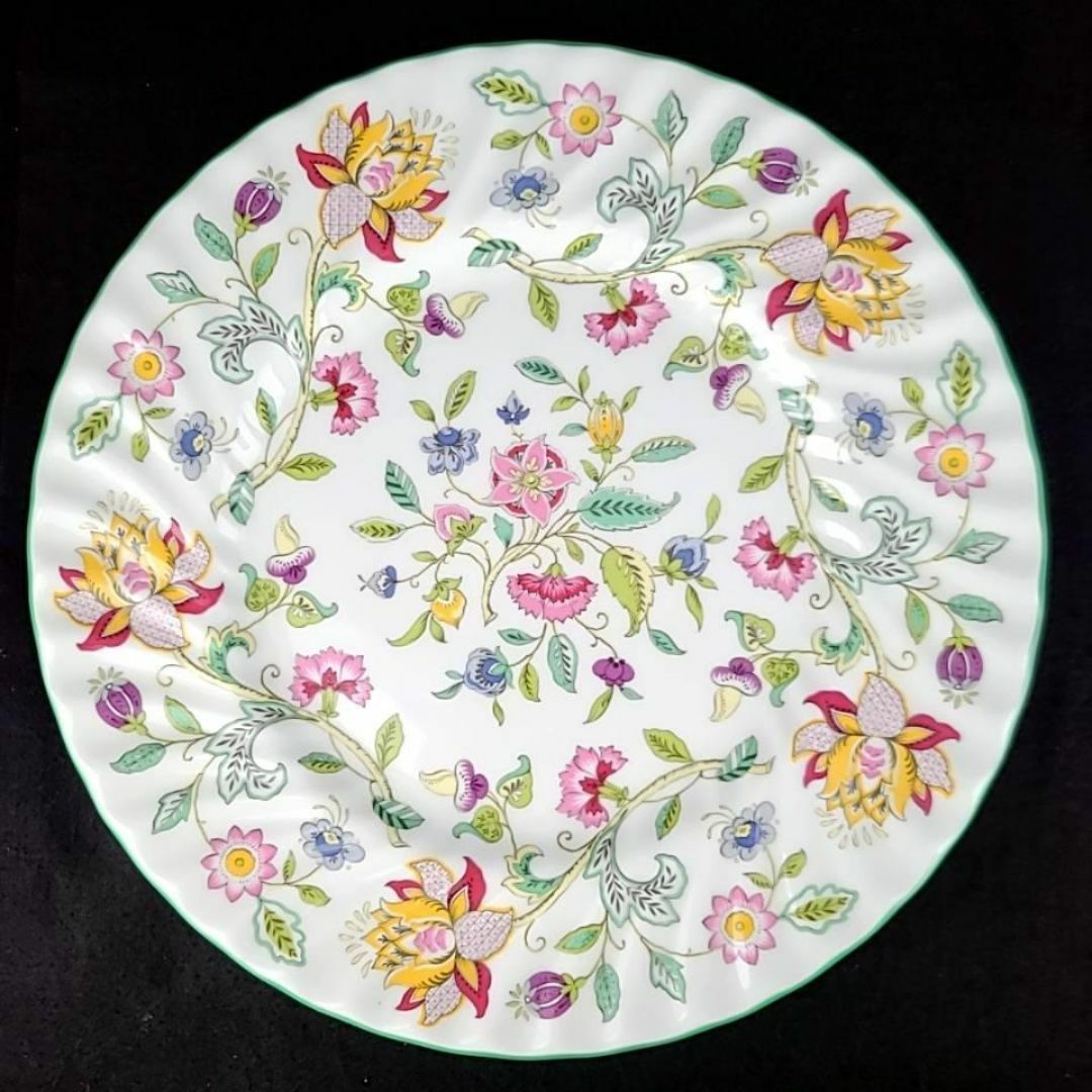 MINTON - 〇美品〇 ミントン ハドンホール グリーン プレート 8 MINTON - 〇美品〇 ミントン ハドンホール グリーン プレート 8