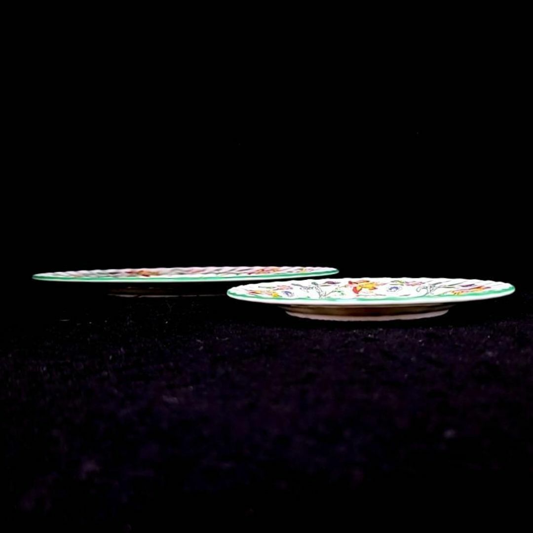 MINTON - 〇美品〇 ミントン ハドンホール グリーン プレート 8 MINTON - 〇美品〇 ミントン ハドンホール グリーン プレート 8