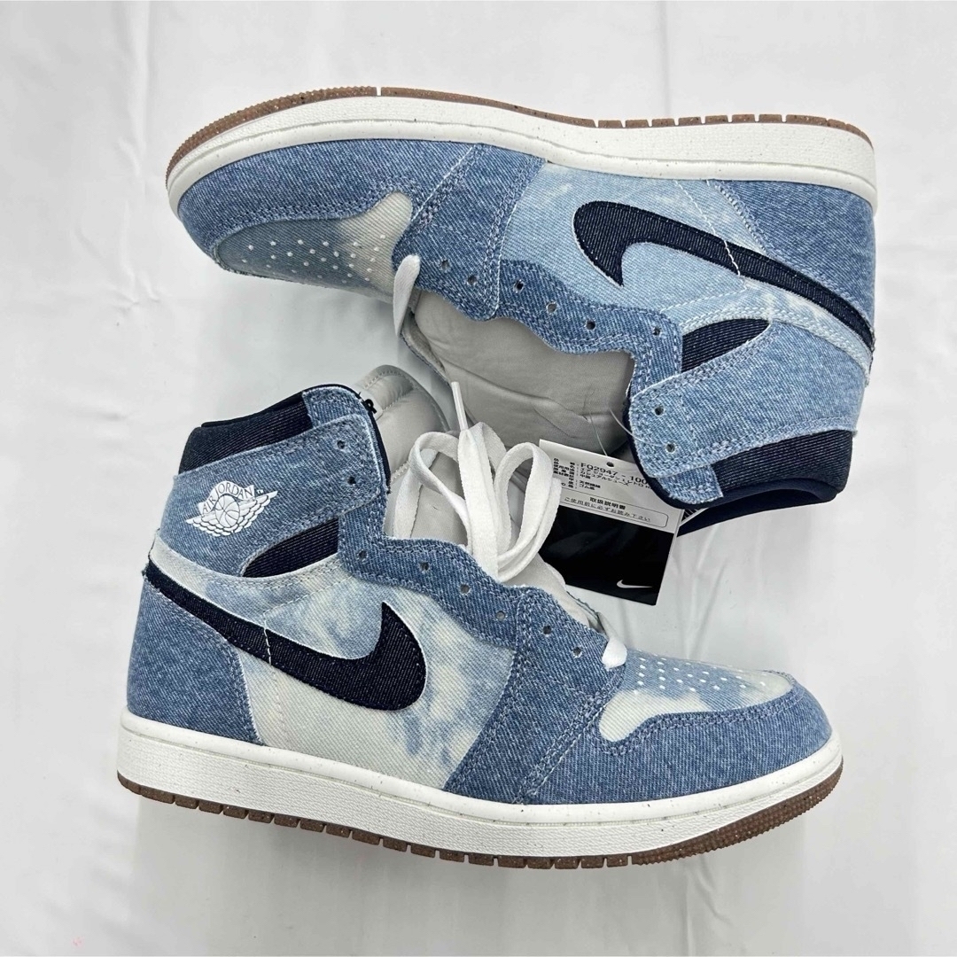 NIKE - 26cm Nike AirJordan1 Denimエアジョーダン1 デニムの NIKE - 26cm Nike AirJordan1 Denimエアジョーダン1 デニムの
