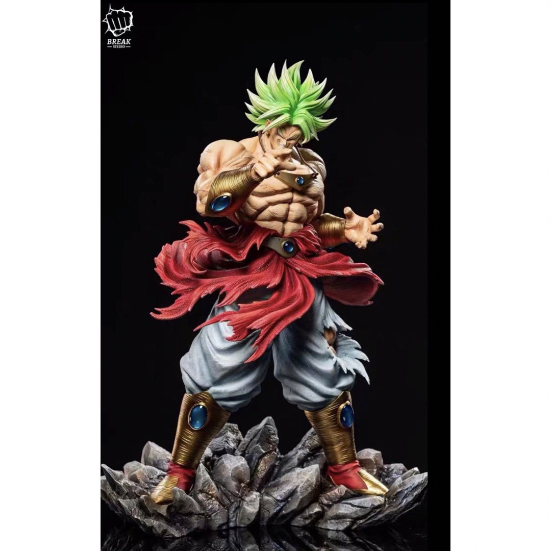 ドラゴンボール ブロリー フィギュア ガレージキット GK完成品の ドラゴンボール ブロリー フィギュア ガレージキット GK完成品の