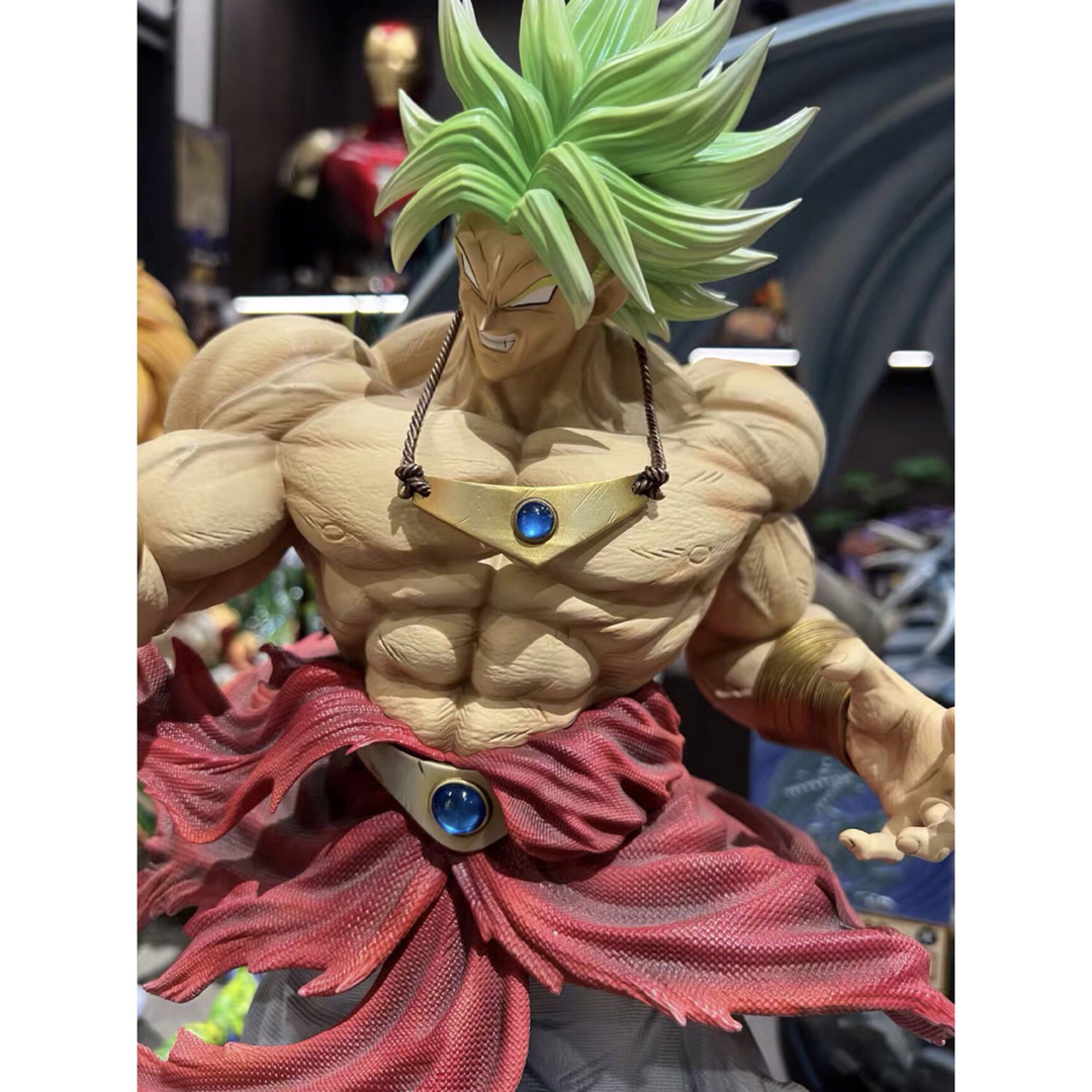 ドラゴンボール ブロリー フィギュア ガレージキット GK完成品の ドラゴンボール ブロリー フィギュア ガレージキット GK完成品の