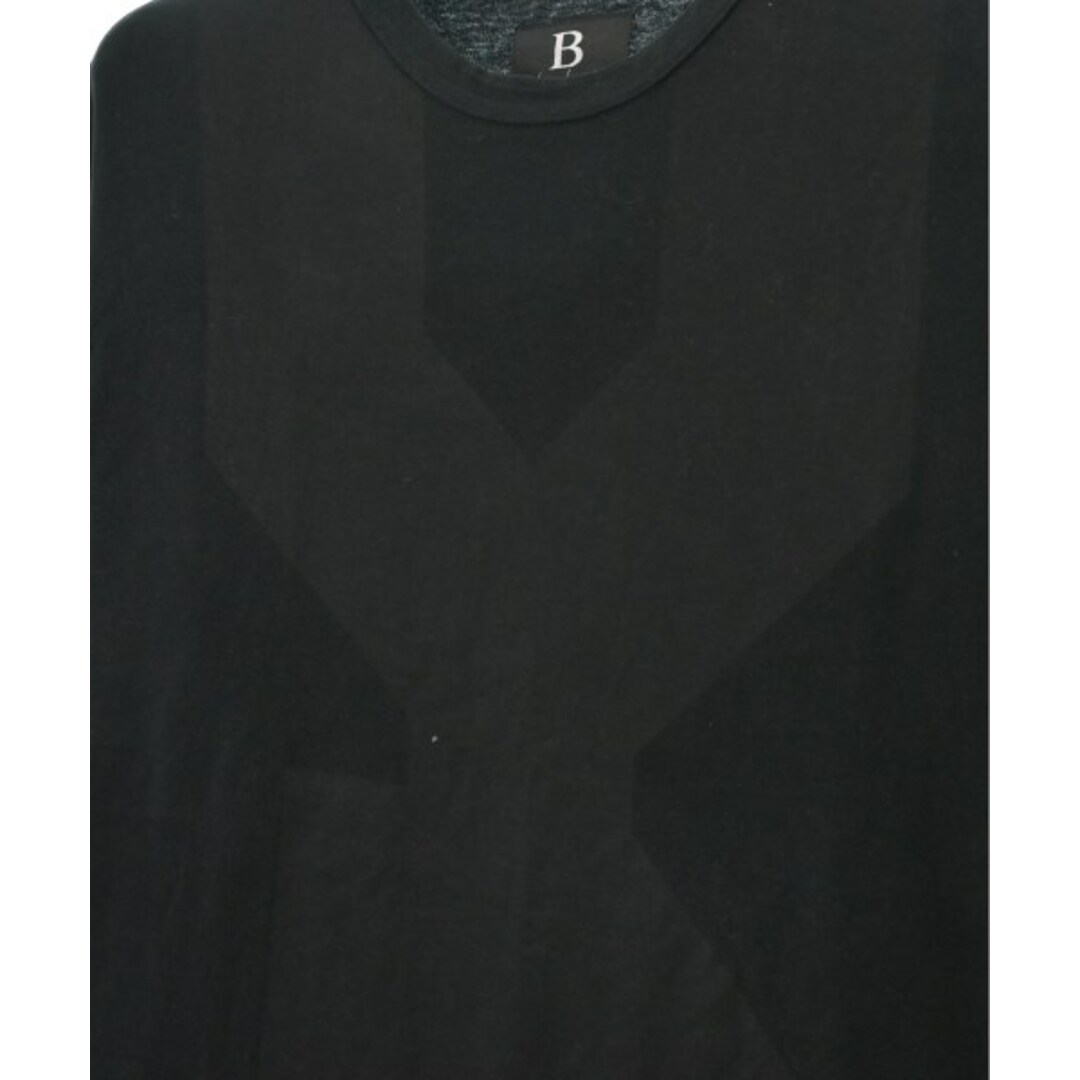 B Yohji Yamamoto Tシャツ・カットソー 2(S位) 黒 【古着】 B Yohji Yamamoto Tシャツ・カットソー 2(S位) 黒 【古着】