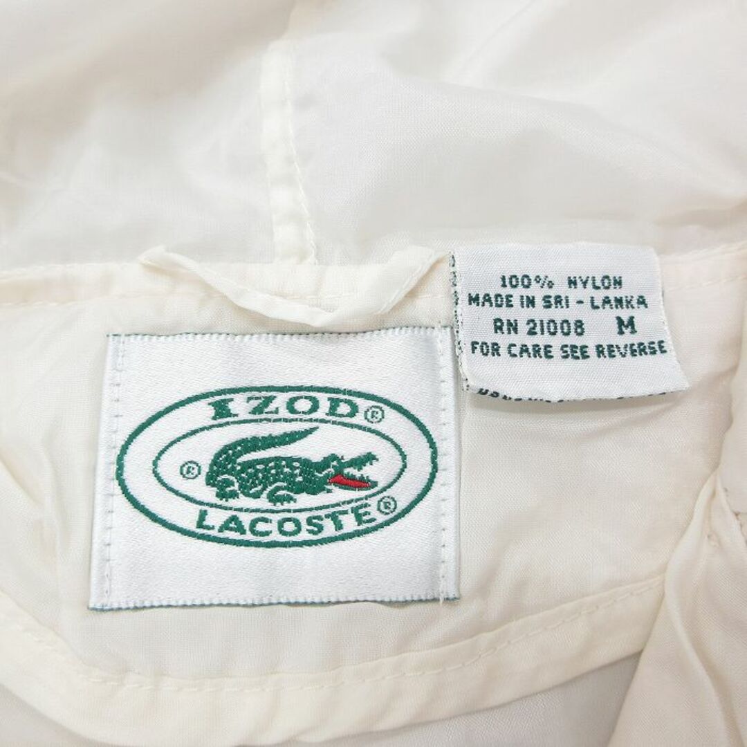 LACOSTE - M☆古着 ラコステ LACOSTE 長袖 ブランド ハーフ LACOSTE - M☆古着 ラコステ LACOSTE 長袖 ブランド ハーフ