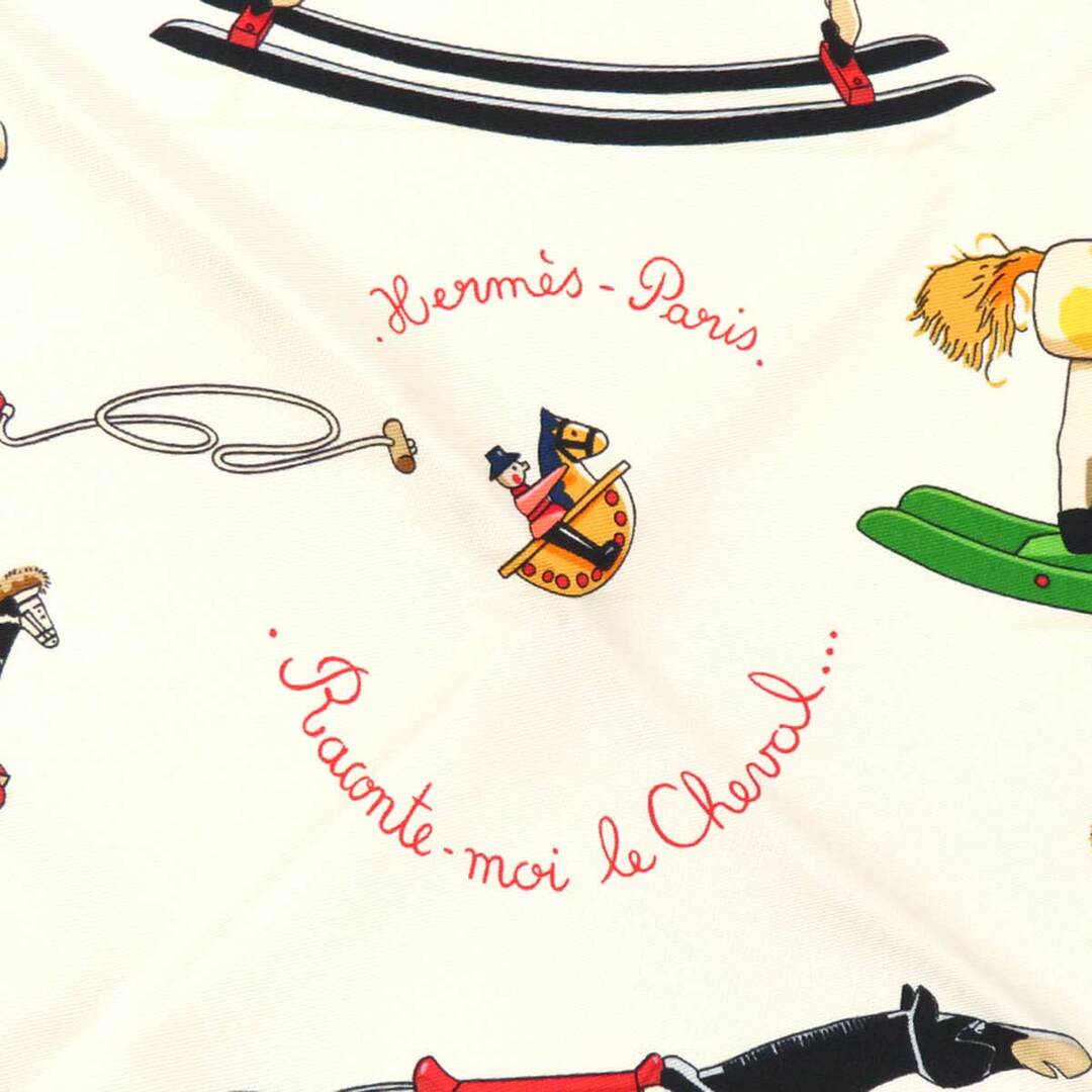 エルメス カレ 90 RACONTE MOI LE CHEVAL お馬の話をして ユニ エルメス カレ 90 RACONTE MOI LE CHEVAL お馬の話をして ユニ