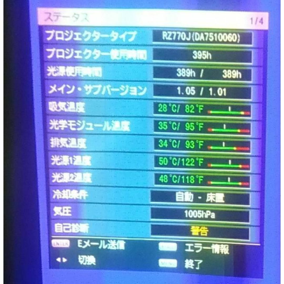 Panasonic - Panasonic 1チップ DLPプロジェクター PT-RZ770JW Panasonic - Panasonic 1チップ DLPプロジェクター PT-RZ770JW