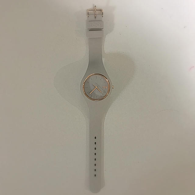 ice watch(アイスウォッチ)の値下げ❗️ice アイスウォッチ グレー/ピンクゴールド レディースのファッション小物(腕時計)の商品写真