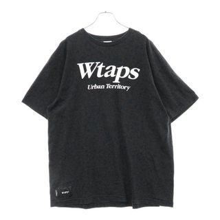 ダブルタップス(W)taps)のWTAPS ダブルタップス 22SS URBAN TERRITORY SS TEE フロントロゴプリント 半袖Tシャツ ブラック(Tシャツ/カットソー(半袖/袖なし))