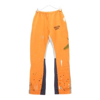 GALLERY DEPT. ギャラリーデプト GD LOGO PAINTED FLARE SWEAT PANTS ペイント加工 フレアスウェットパンツ オレンジ(その他)