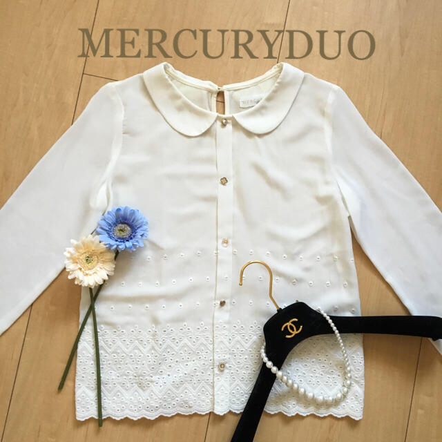 MERCURYDUO(マーキュリーデュオ)のMERCURYDUO ブラウス×2枚 おまけつき レディースのトップス(シャツ/ブラウス(長袖/七分))の商品写真