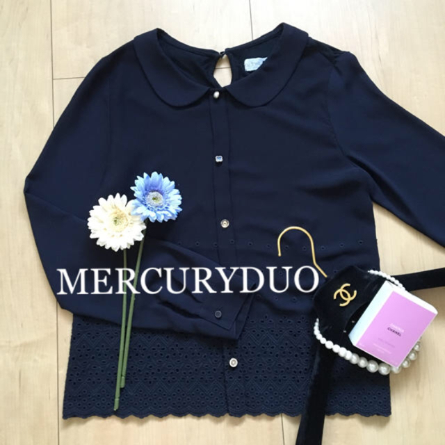 MERCURYDUO(マーキュリーデュオ)のMERCURYDUO ブラウス×2枚 おまけつき レディースのトップス(シャツ/ブラウス(長袖/七分))の商品写真